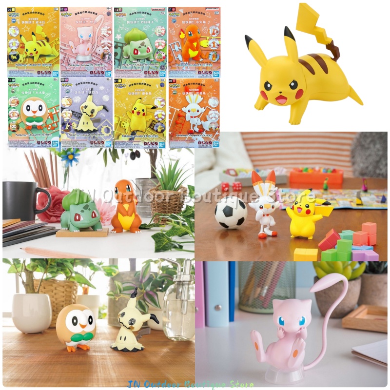 Model Kit Quick Charmander - Kit Modello di Assemblaggio Rapido Bandai