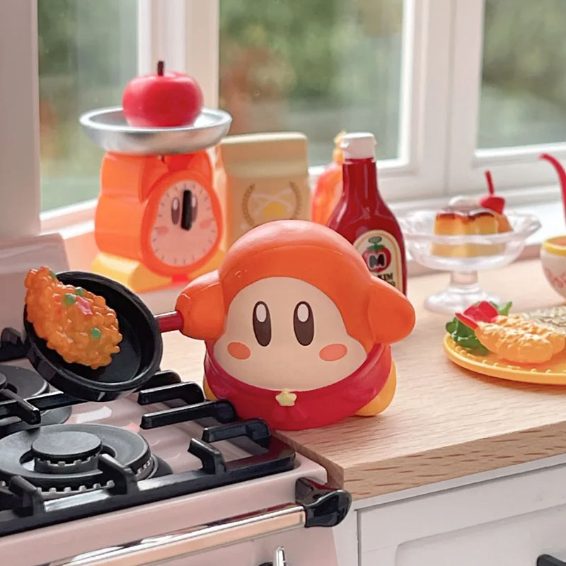 Model Kitchen Set Pvc - ReMent Kirby Kitchen Blind Box Set