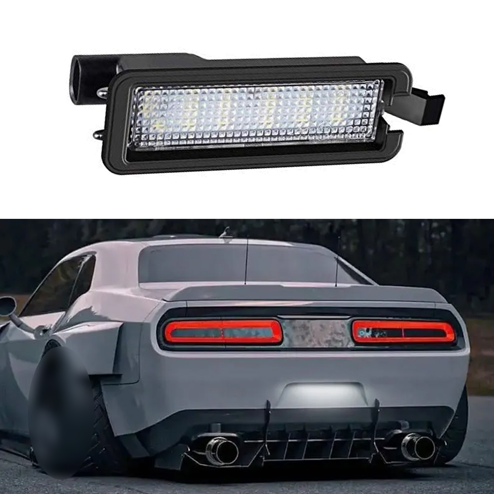 Model Kit Dodge Charger - Luce targa a LED per Dodge