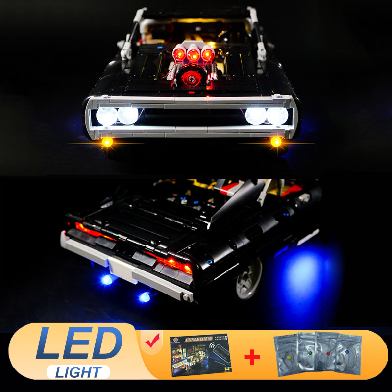 Model Kit Dodge Charger - Kit luce LED per LEGO 42111