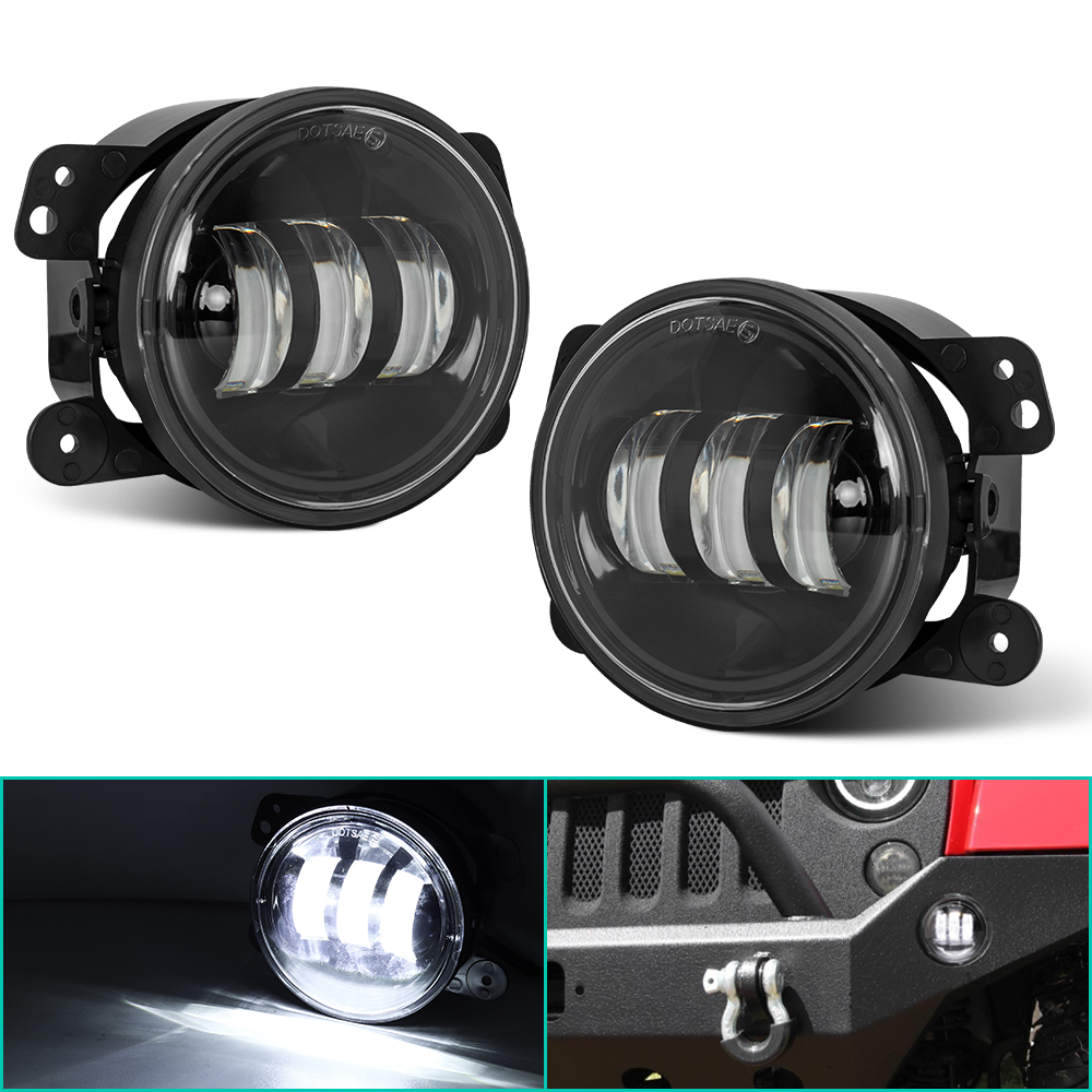 Model Kit Dodge Charger - Fendinebbia a LED rotondi da 4