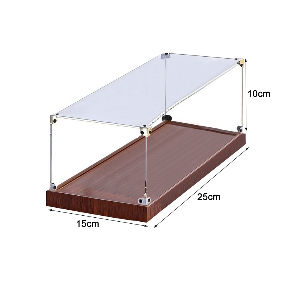 Model Kit Display Case - Espositore in Acrilico Trasparente, Design Impilabile,