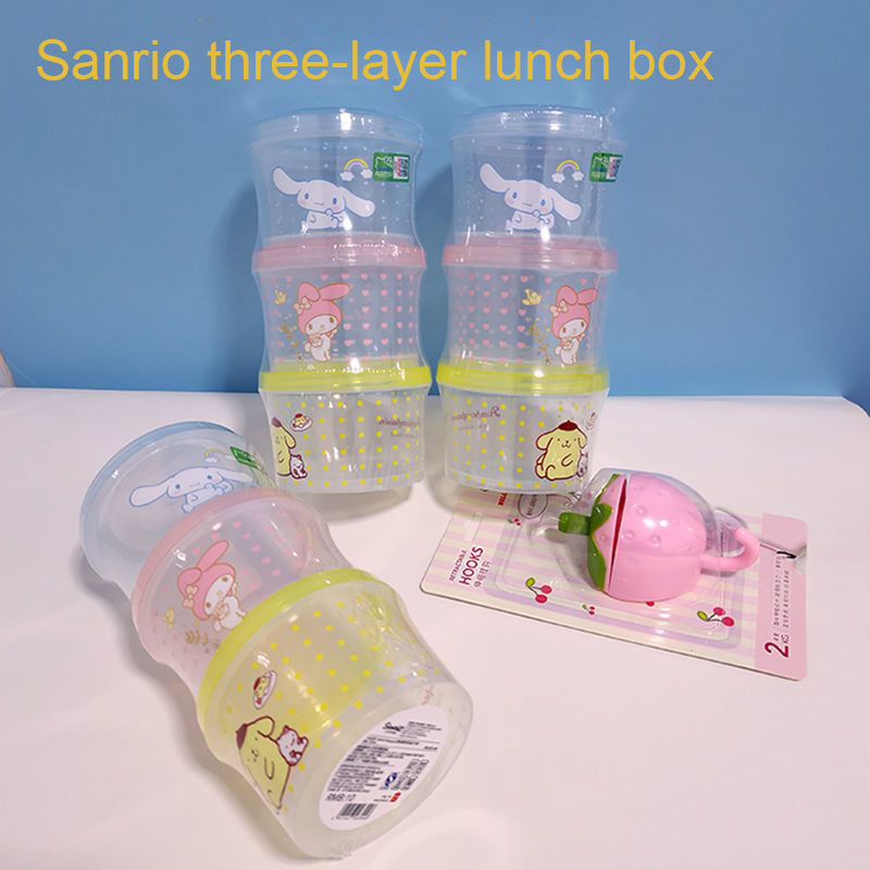 Model Kitchen Set Pvc - Set di 3 Contenitori per Alimenti