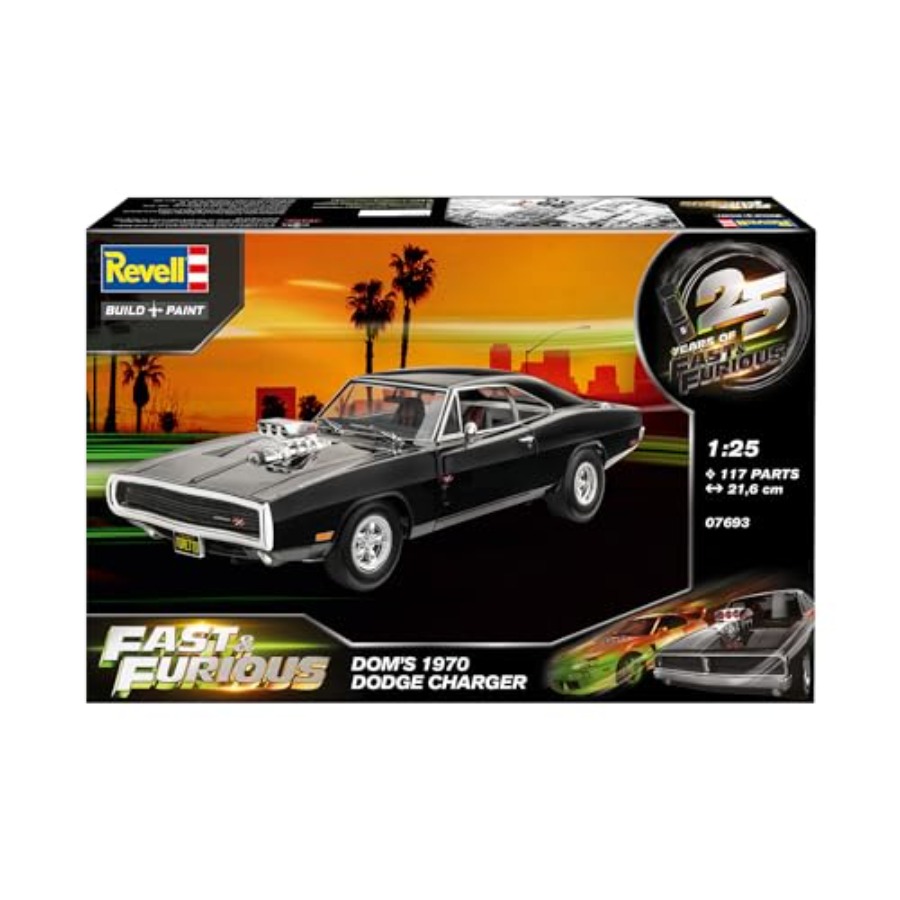 Kit Modellino Auto 1:25 di Dom - Model Kit Dodge Charger recensione e prezzo