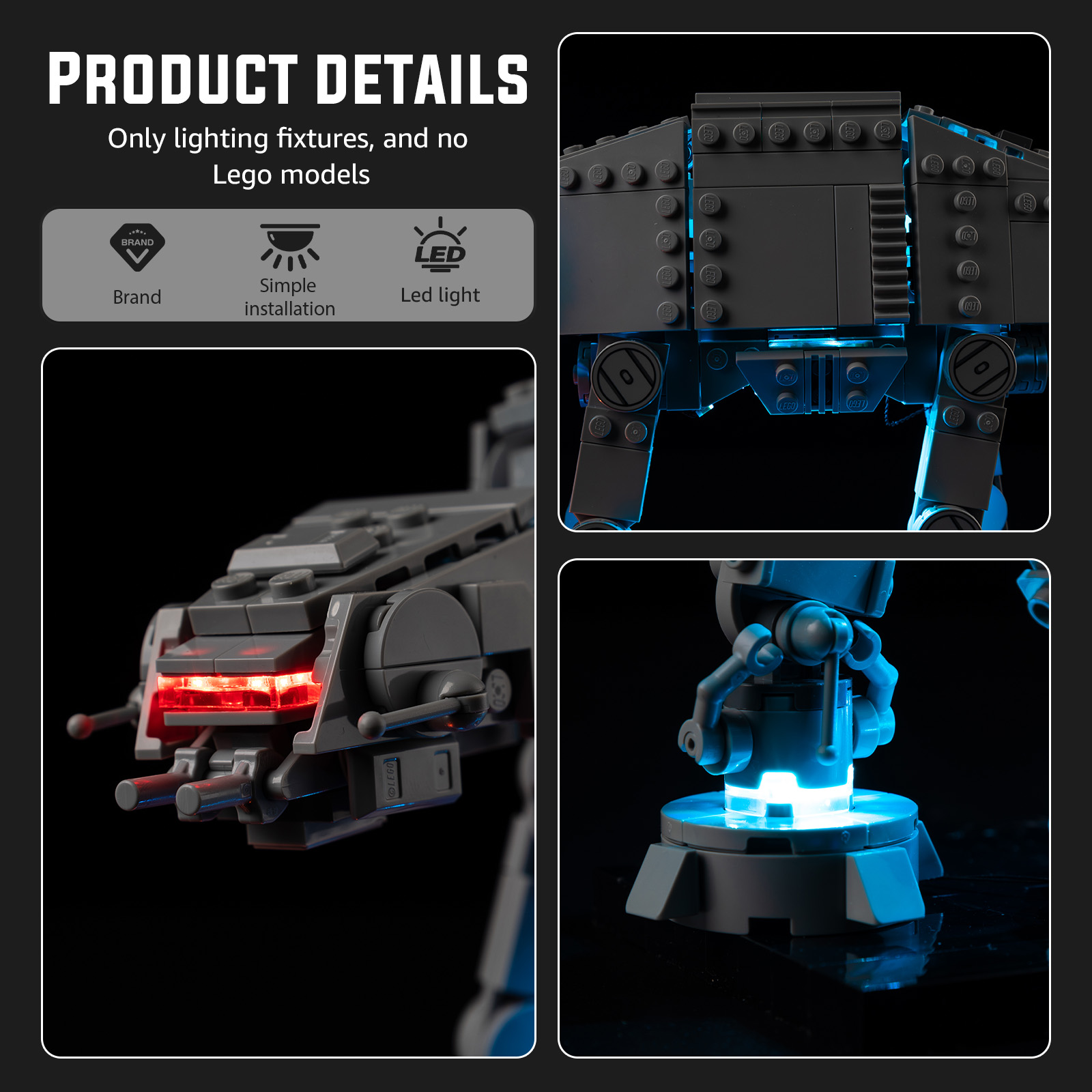 Set di Luci LED Compatibile co - Model Kit Fantasy recensione e prezzo