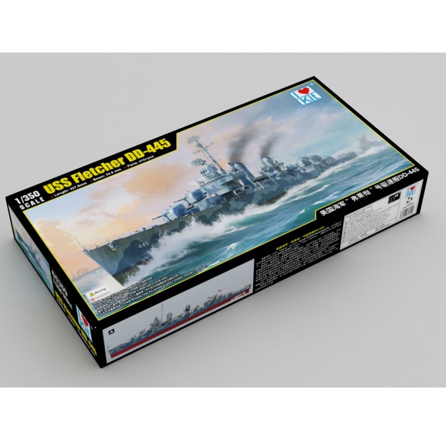Fletcher DD-445 USS Destroyer  - Model Kit Destroyer recensione e prezzo