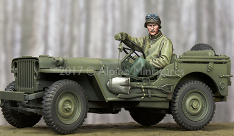 Kit resina 1:35 US Jeep Driver - Model Kit Warhammer recensione e prezzo