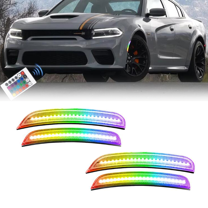 Luci di posizione laterali a L - Model Kit Dodge Charger recensione e prezzo