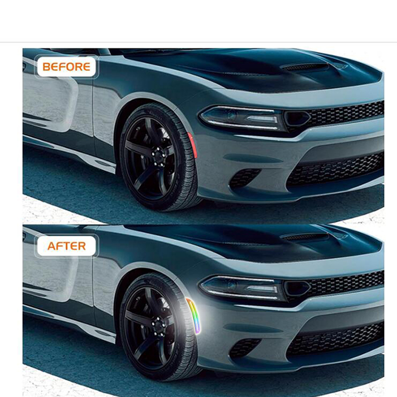 Luci di posizione laterali a L - Model Kit Dodge Charger recensione e prezzo