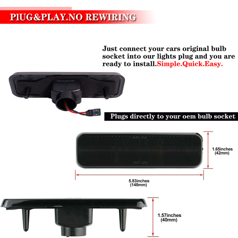 Luci di posizione laterali par - Model Kit Dodge Charger recensione e prezzo