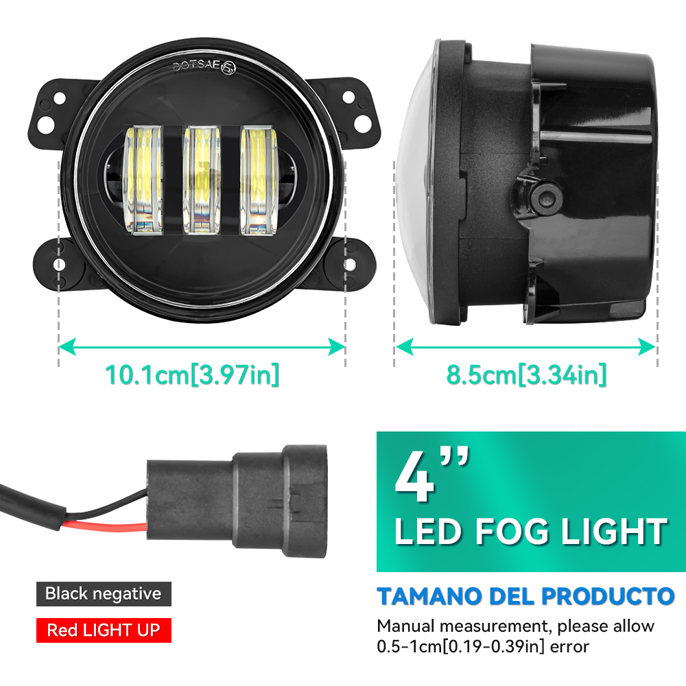 Fendinebbia a LED rotondi da 4 - Model Kit Dodge Charger recensione e prezzo