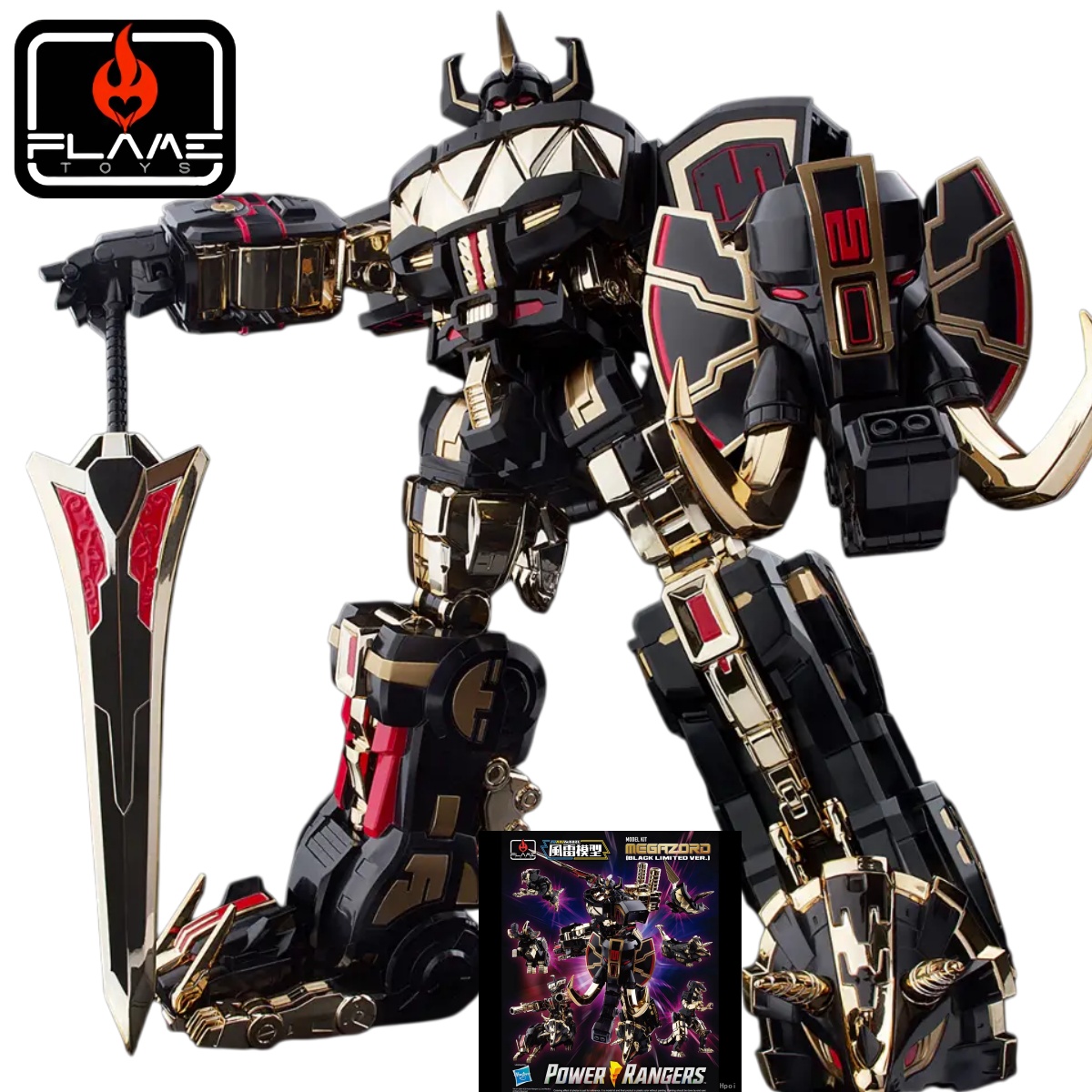 Flame Toys Modello Furai Megaz - Model Kit Power Rangers recensione e prezzo