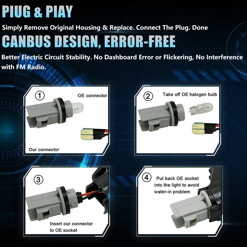 2 Pezzi di Luci LED Canbus per - Model Kit Dodge Charger recensione e prezzo